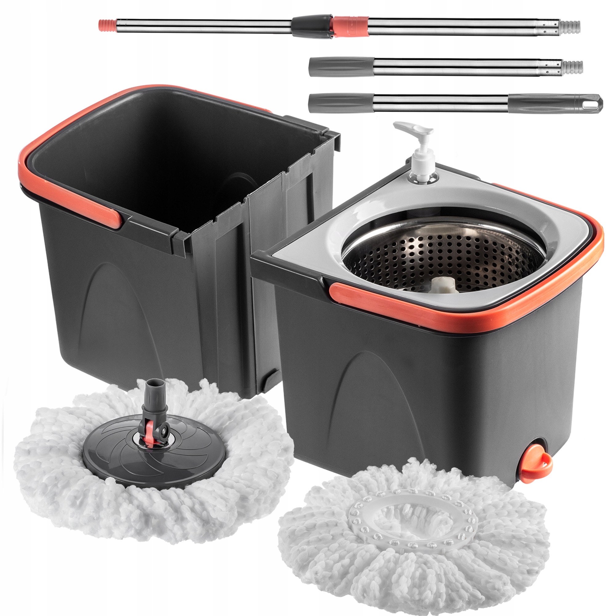 Kadax vedierko a odstreďovací mop 18 cm